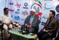 غرفه رسانه ها در کنگره ۲۷۵۰ شهید استان و حضور مدیر رسانه نسیم شهرکرد